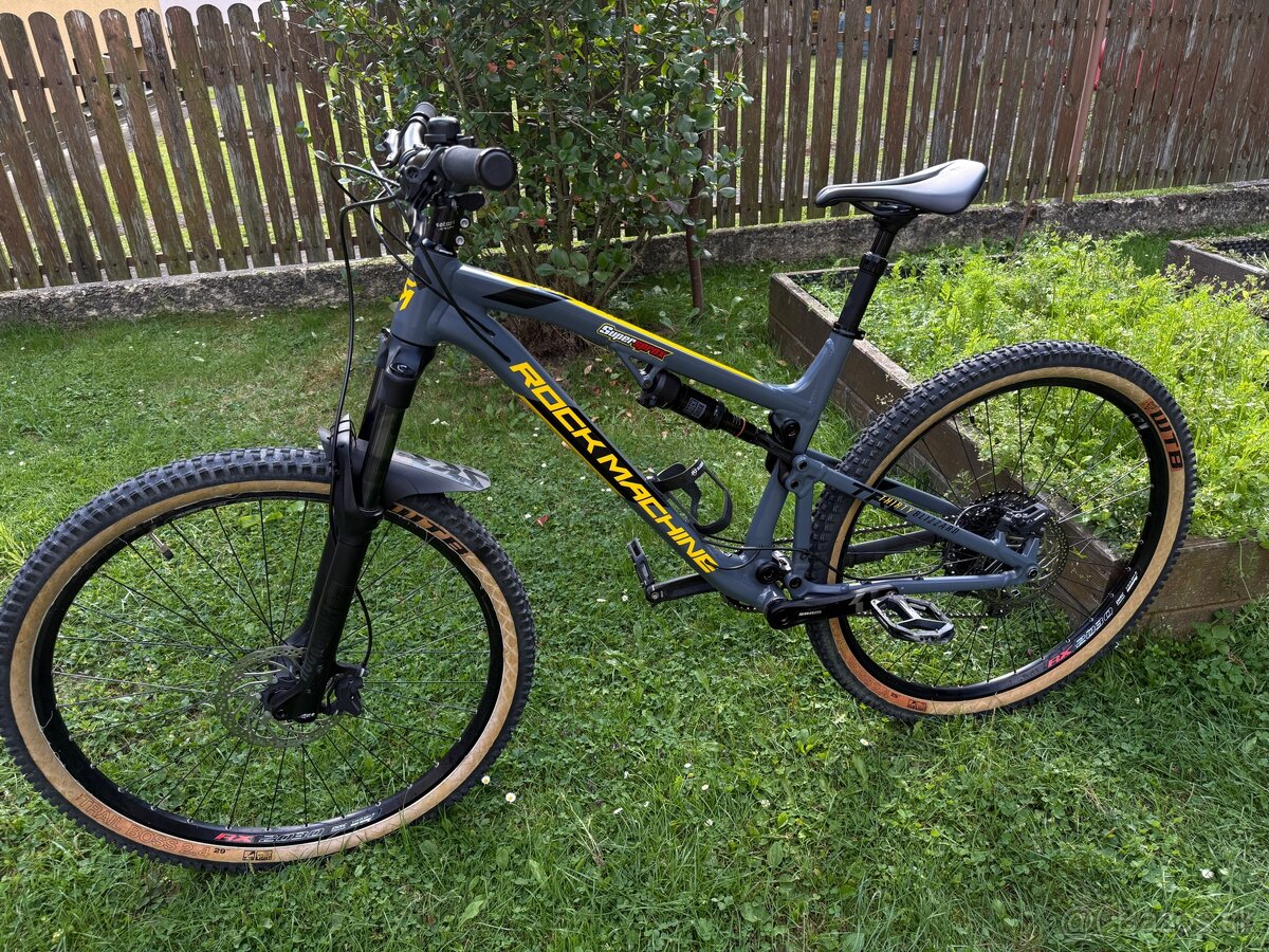 Celoodpruženy bicykel Rock machine veľ. L - 2