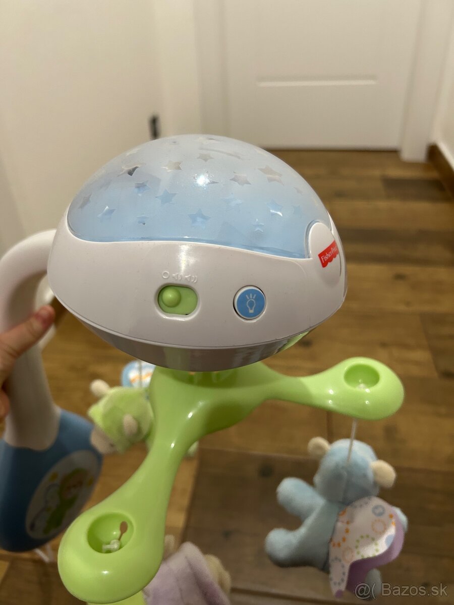 Kolotoč nad postieľku motýlik - 2