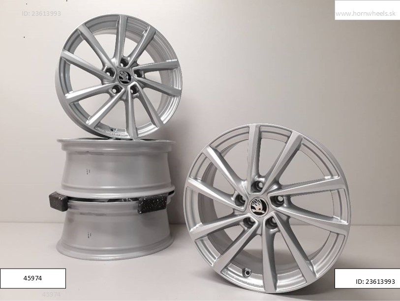 Škoda Karoq, Octavia alu disky 7J 5x112 R17 ET40 1210 - 2