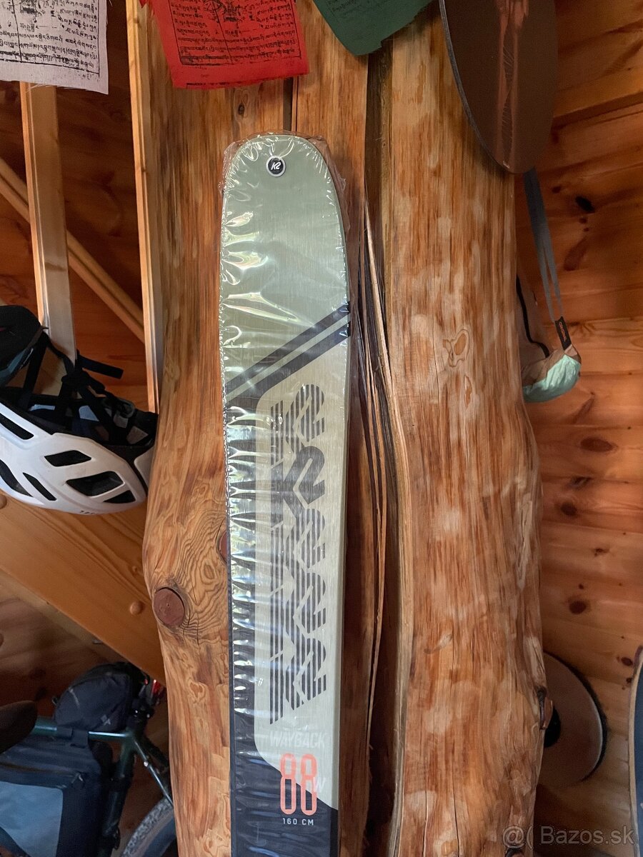 K2 Wayback 88/ 160cm + viazanie Marker Alpinist + pásy - 2