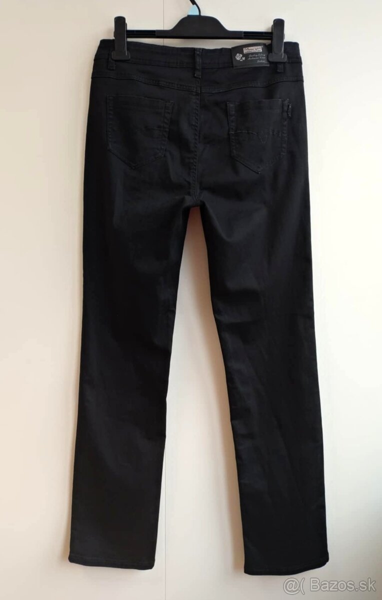 Dámske čierne nohavice/rifle/džínsy (Moon Girl) - 2