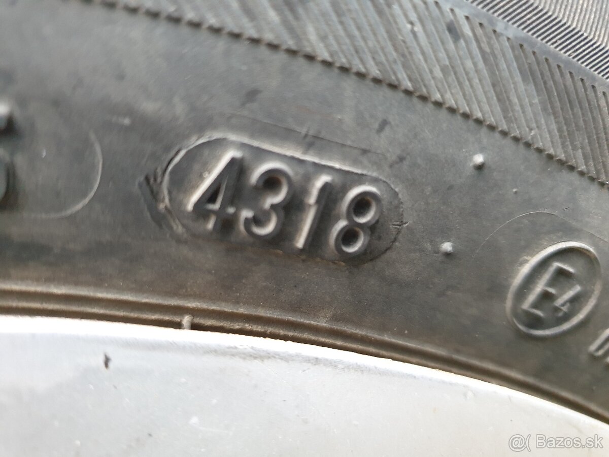 185/65R15 88T zimné pneumatiky 4.kusy - 2