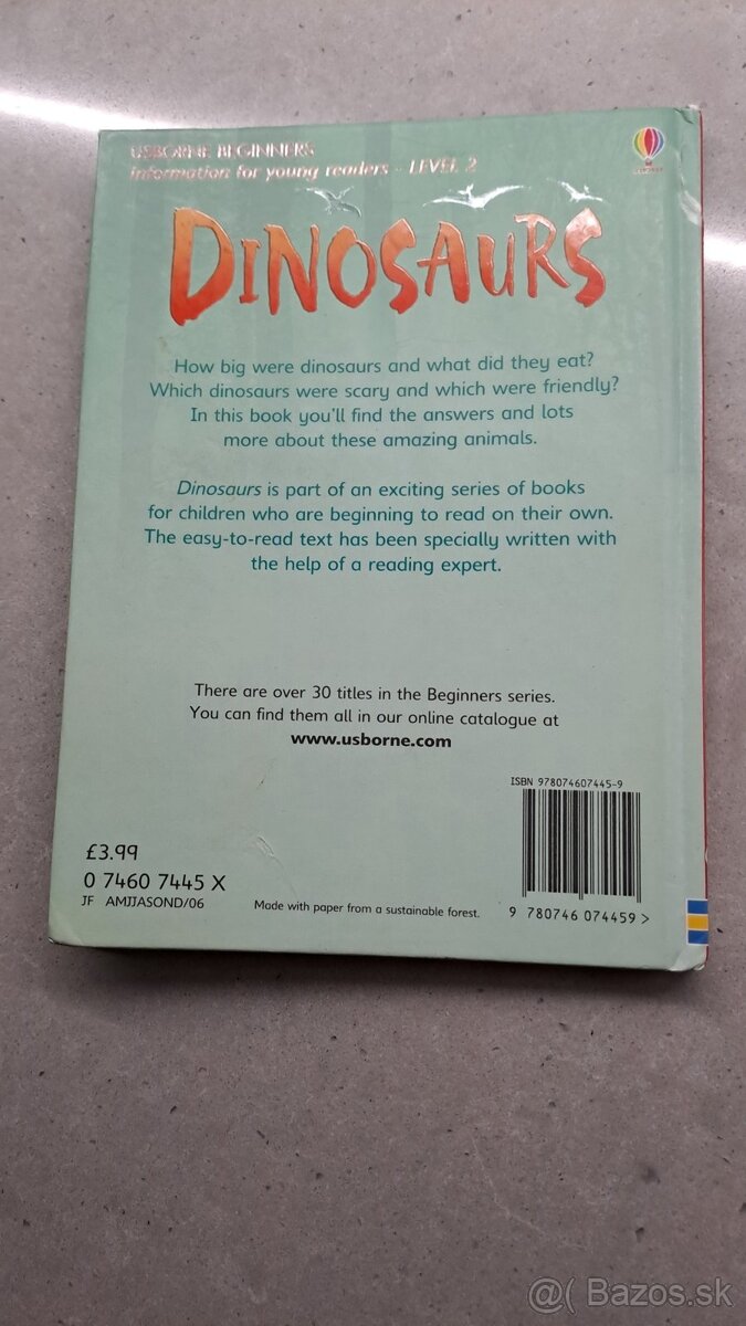 Usbourne Beginers Dinosaurus - 2