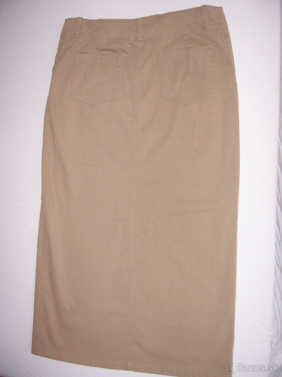 Hnedá sukňa M/40 - 2