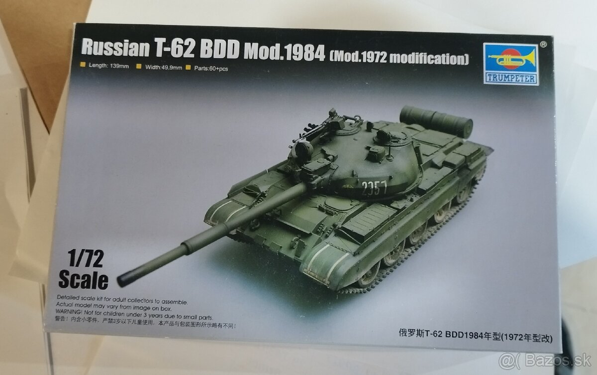 Tanky Revell a Trumpeter 1/72 - 2