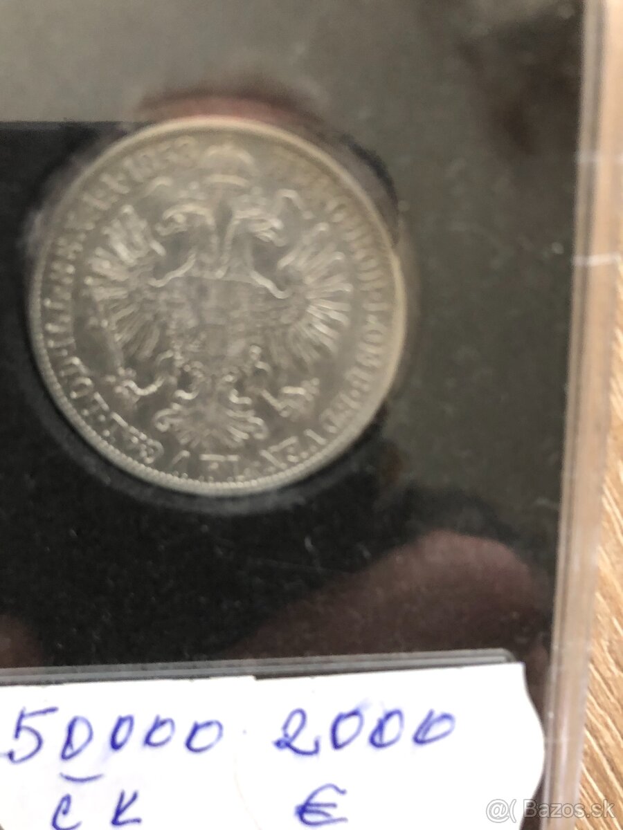 Zlatník - striebro rok 1858 V - 2