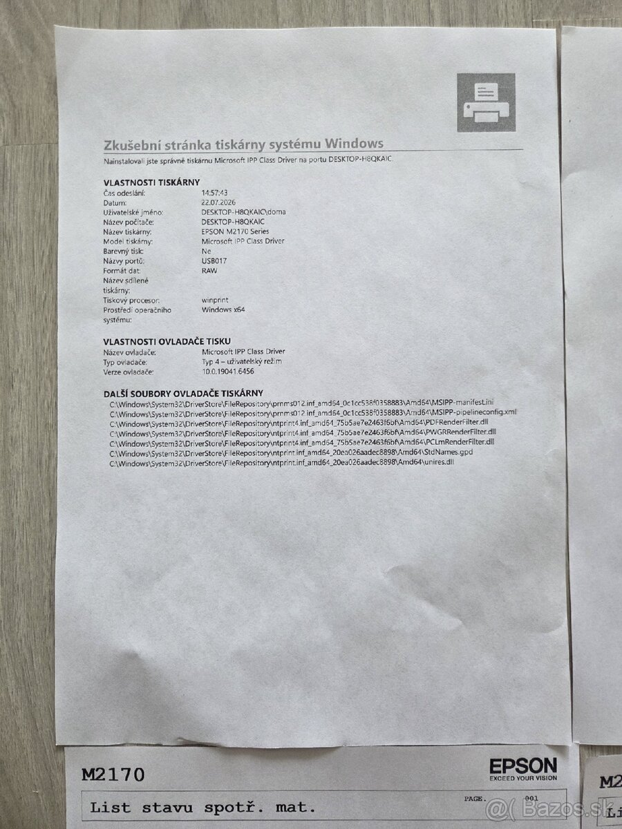 Epson EcoTank M2170 - 2
