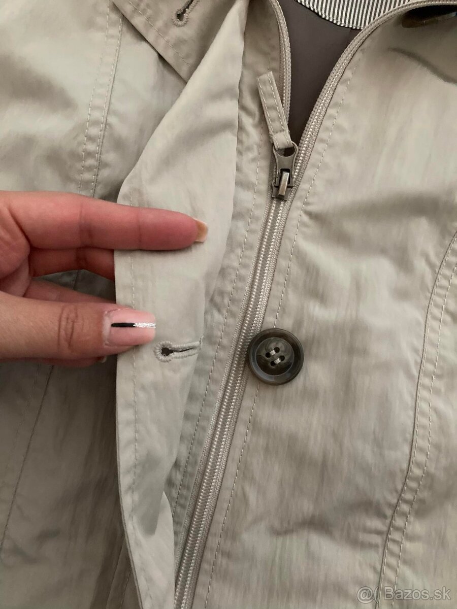 prechodny kratky trenčkot kabatik - 2