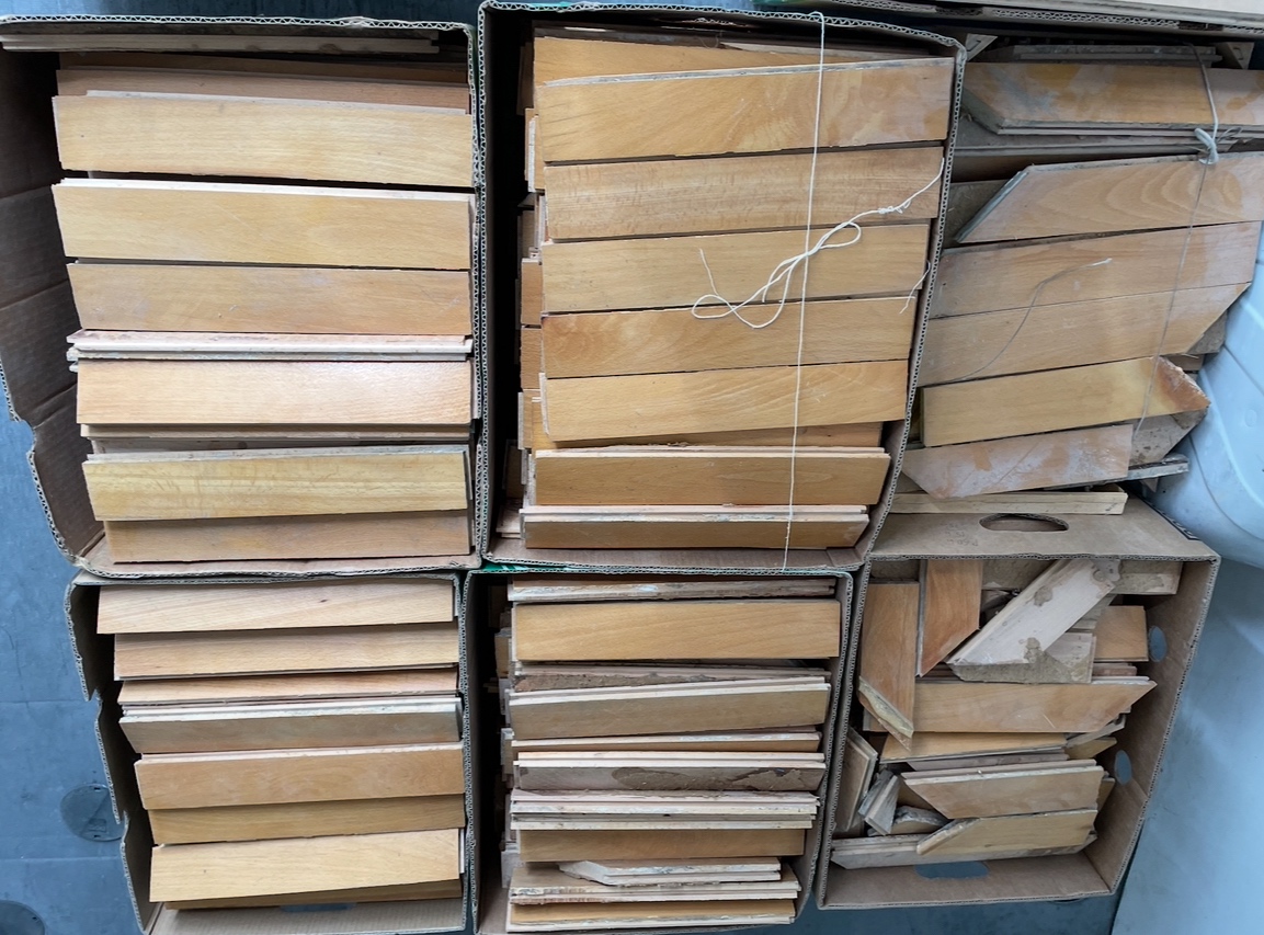 Drevené parkety. Bukové drevo. 10m2 - 2