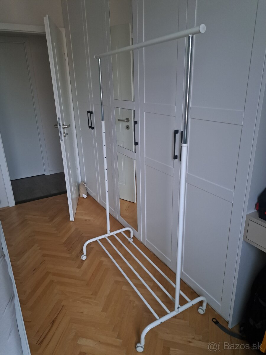 RIGGA Vešiak na šaty IKEA, biely - 2