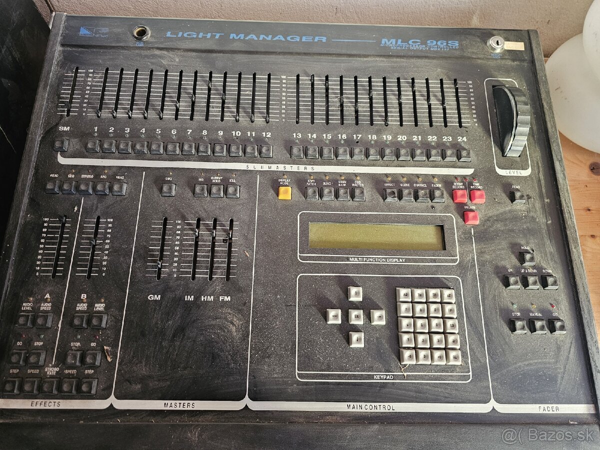 Ovladací panel osvetlenia - 2