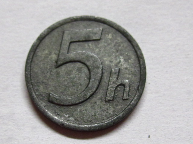 5 halier 1942 Slovenský štát - TOP stav - 2