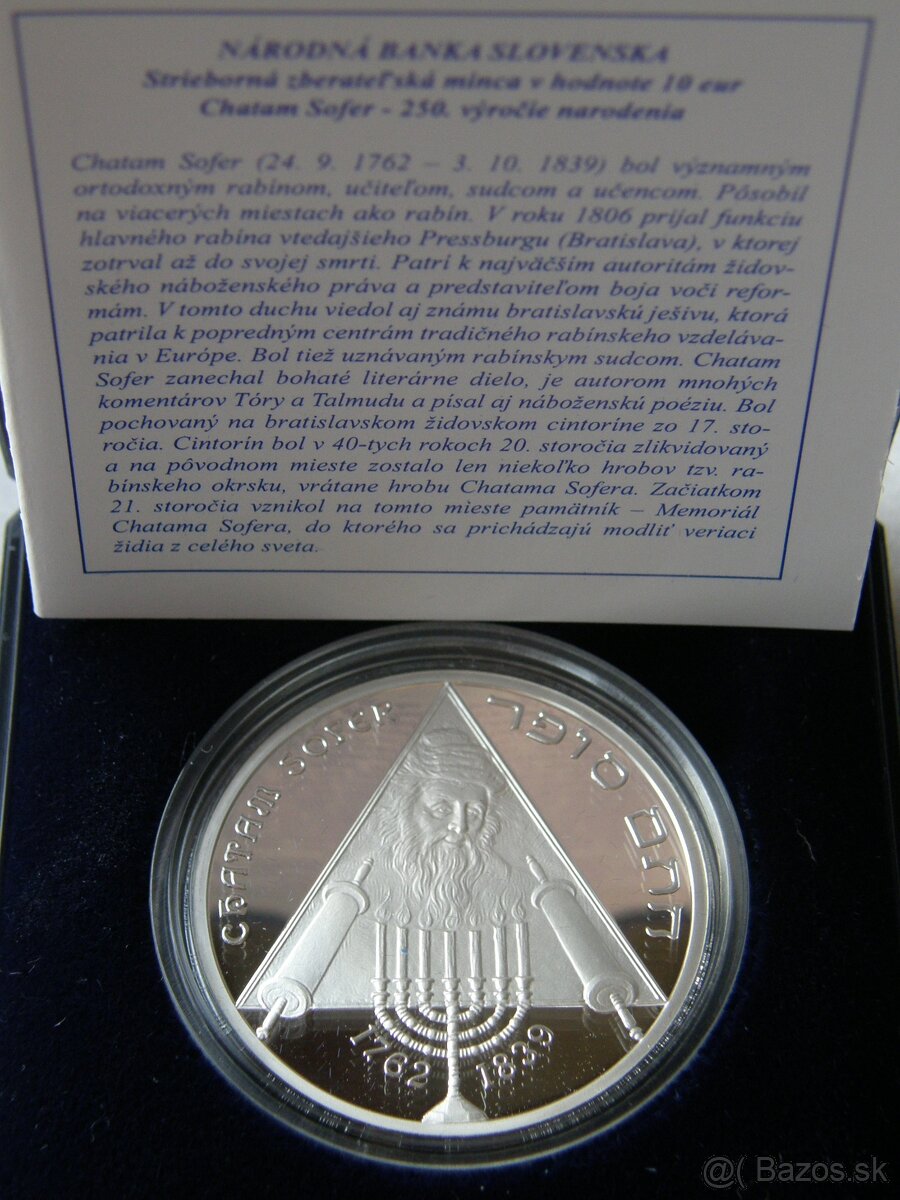 10 € Chatam Sofer 2012 - 2