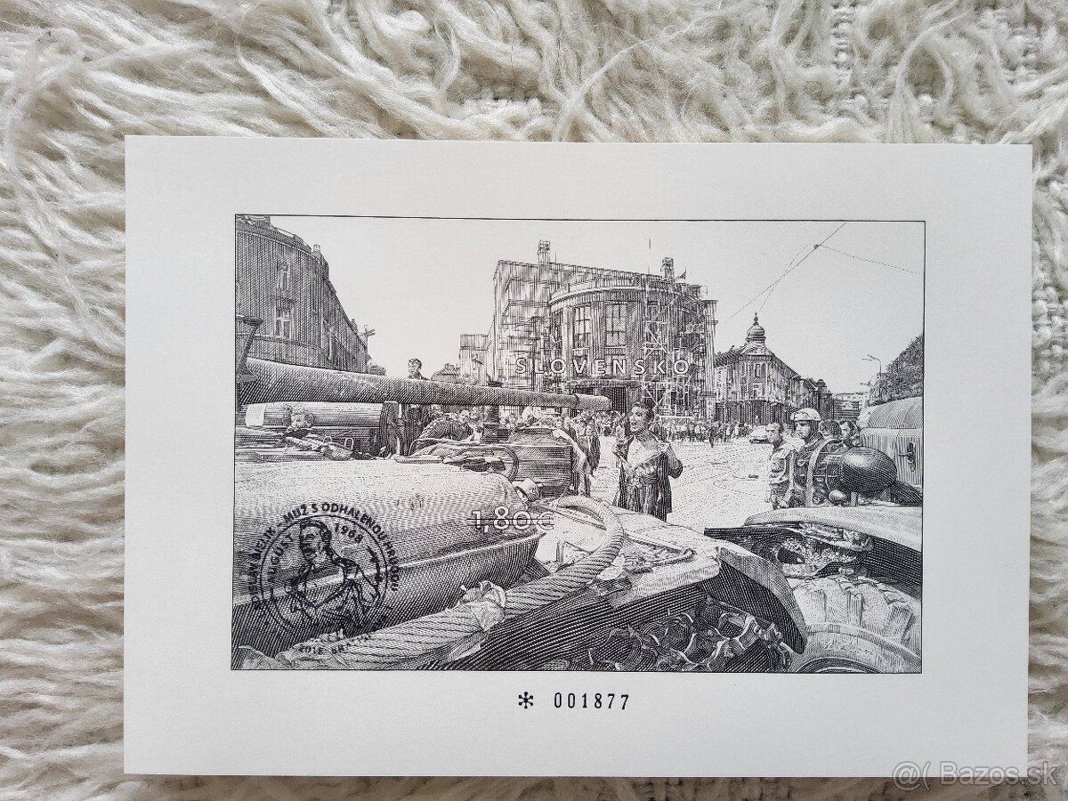 Znamka august 68 - 2