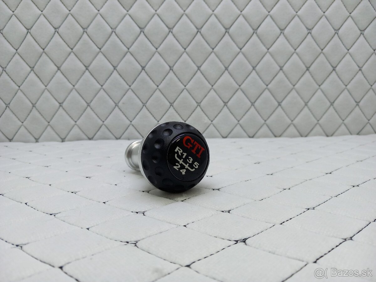 Hlavice řadící páky GTI, hliník, nová - 2