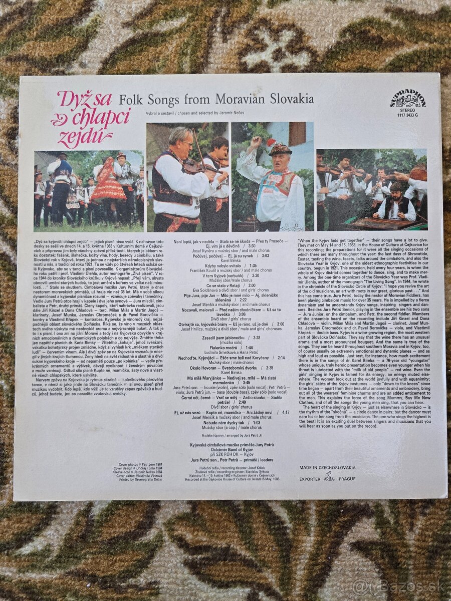 LP platna Dyž sa chlapci zejdu - 2
