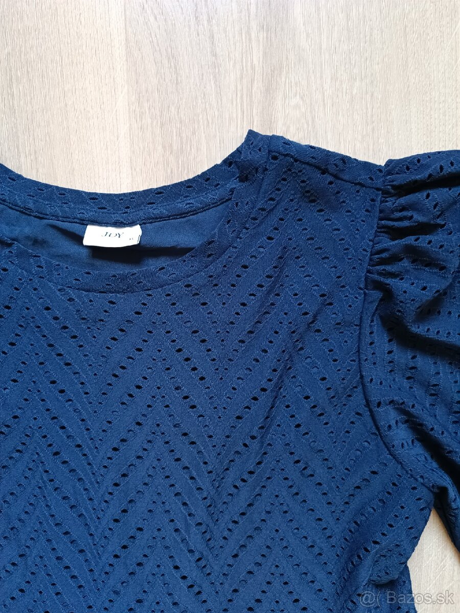 Madeirové modré šaty - 2