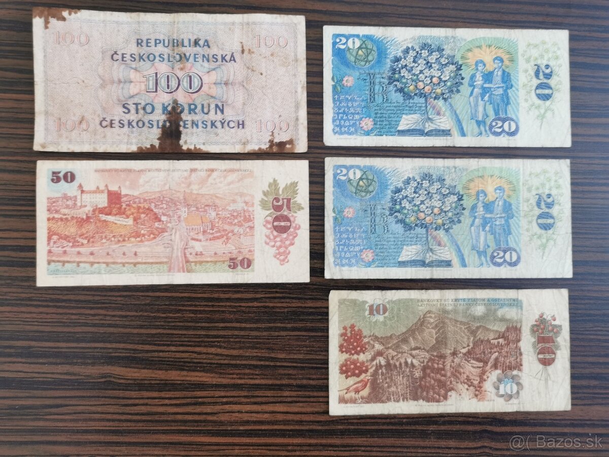 Československé bankovky - 2