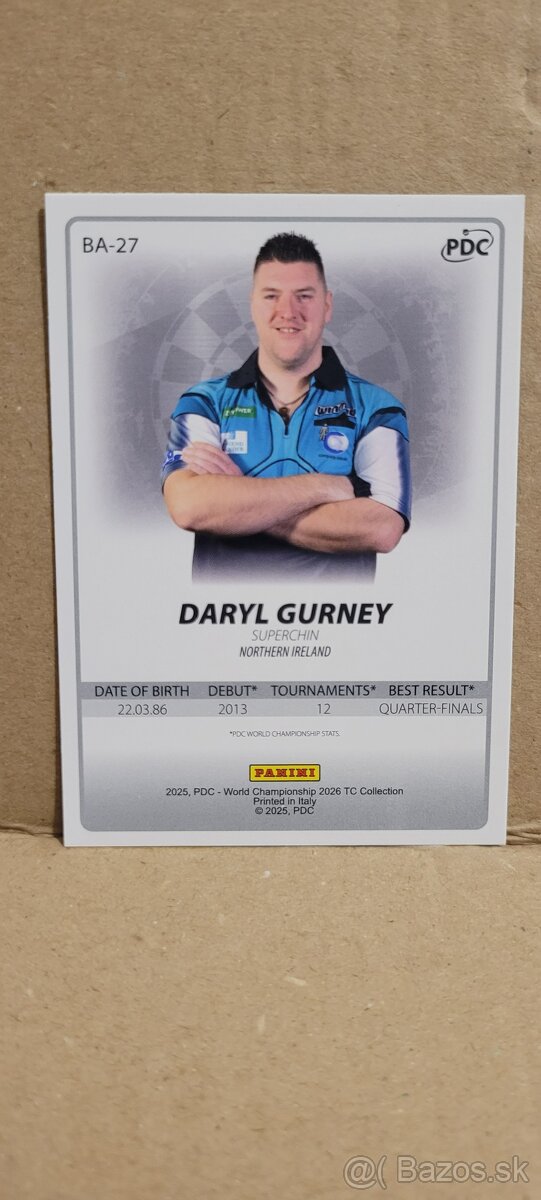 Hráči PDC Darts Šípky #3 2026 - 2