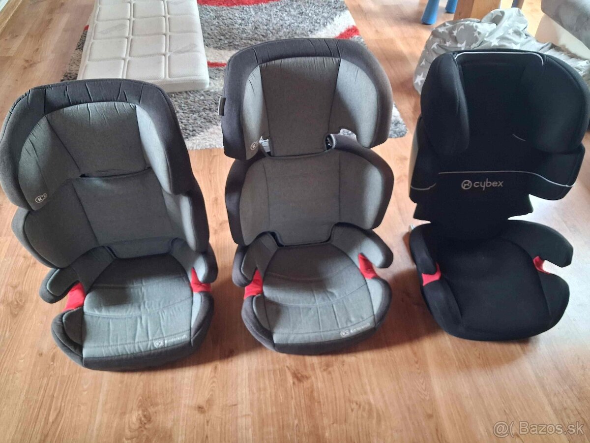 Ponúkam na predaj 3 detské autosedačky - 2