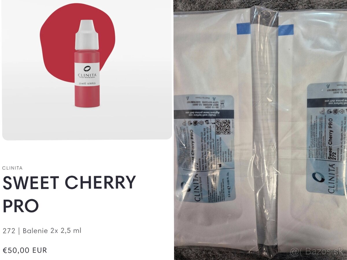 Pigmenty na permanentný make-up - 2