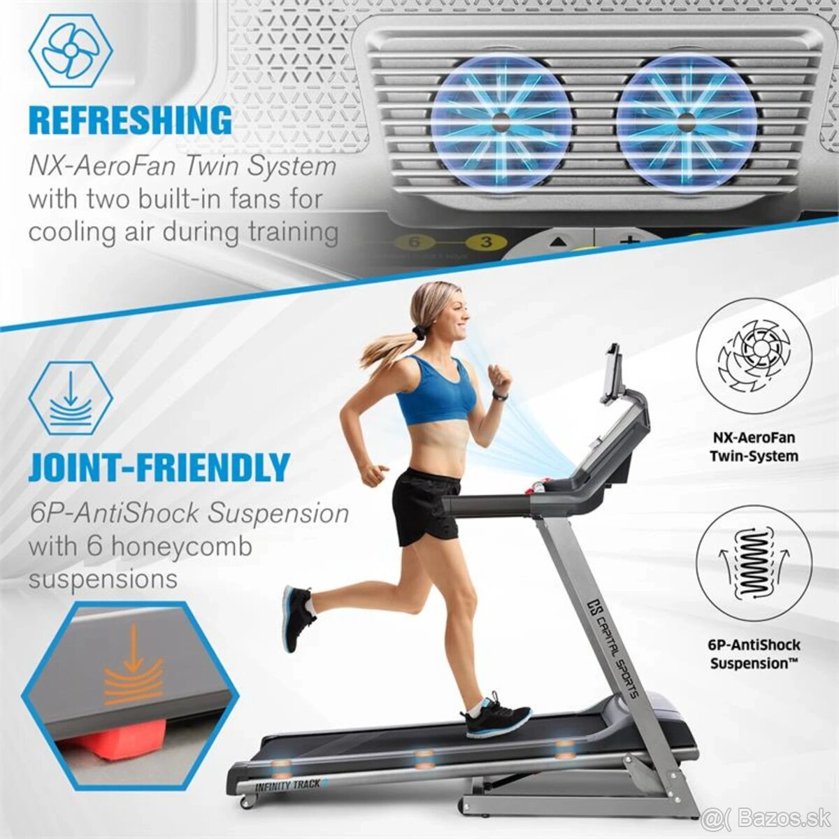 Bežecký pás NORDICTRACK C1650 - 2