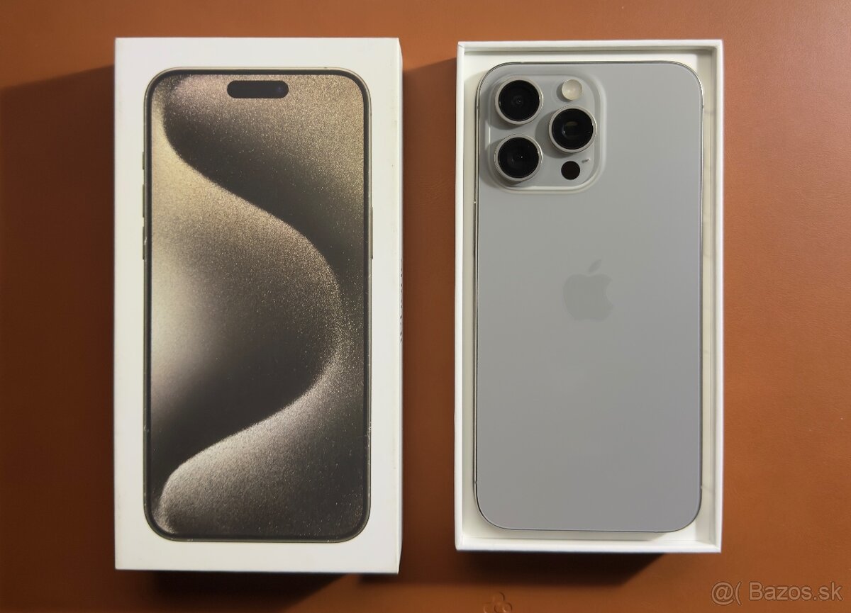iPhone 15 Pro Max 256GB prírodný titán - 2