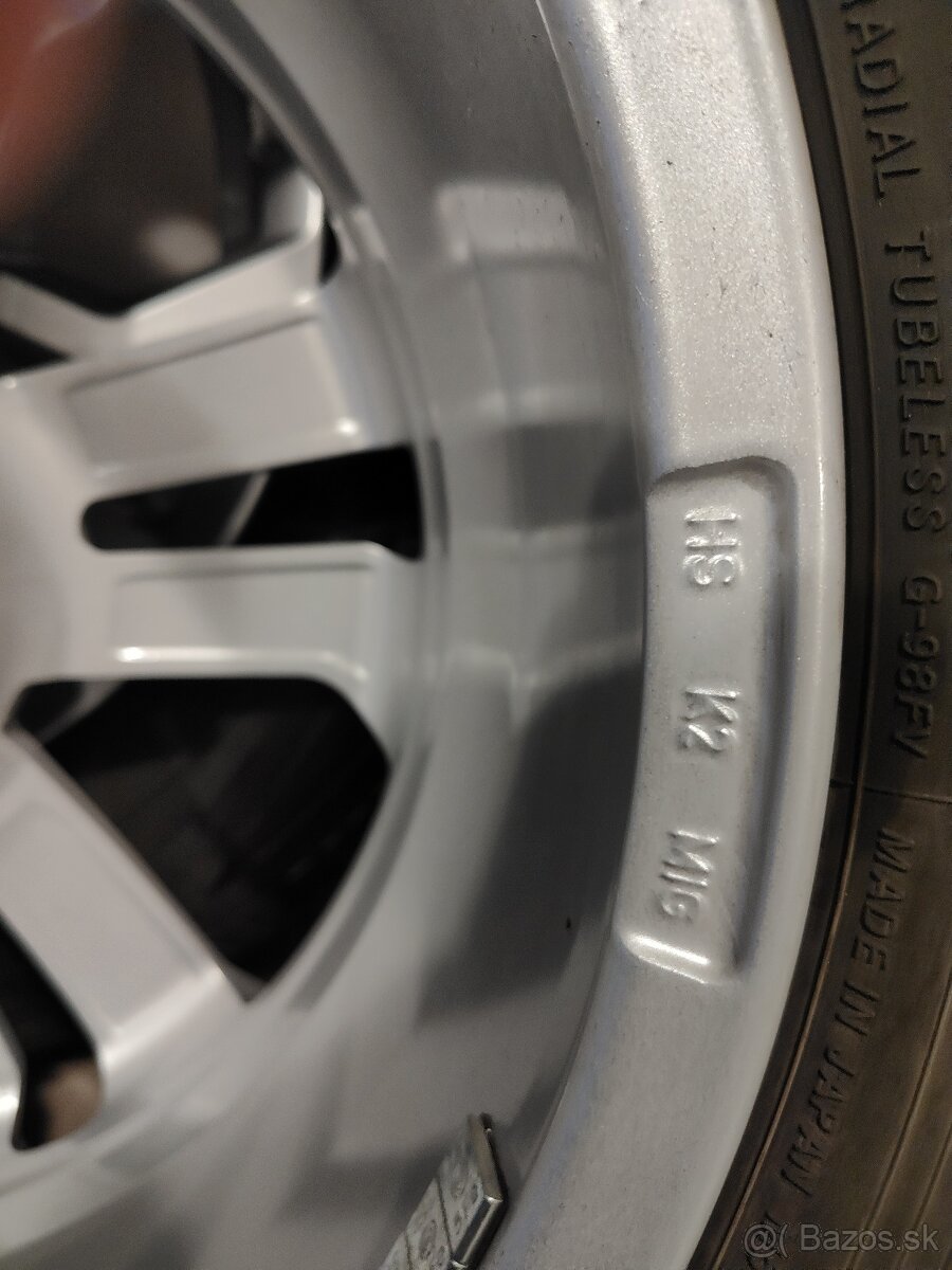 Hliníkové disky R17 - 2