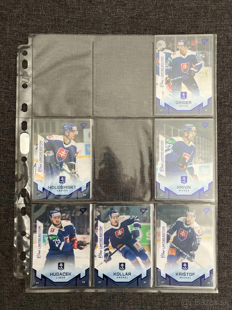 Hokejové karty / kartičky Hokejové Slovensko 2022 Blue - 2