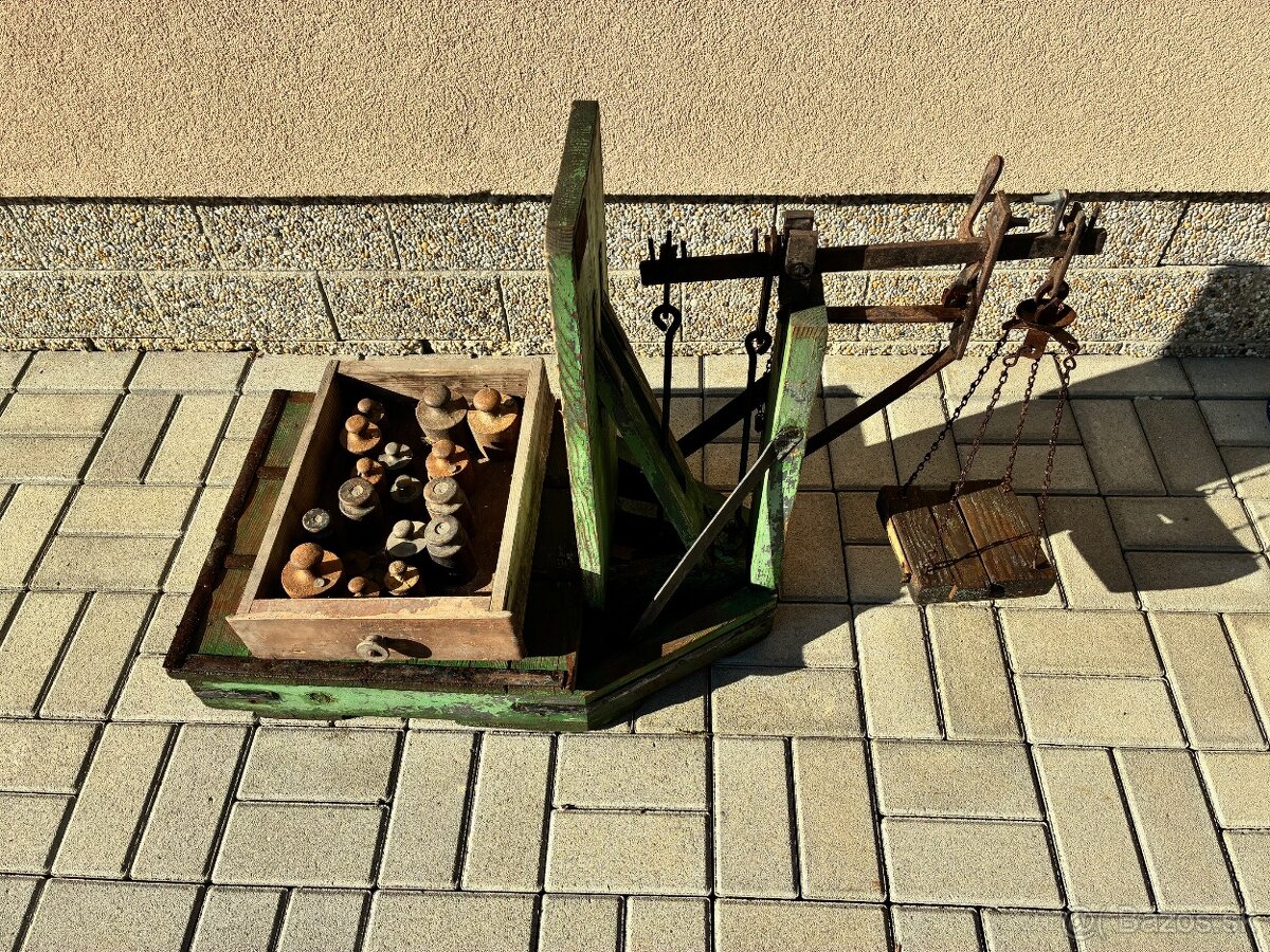 Retro vaha(decimalka) - 2