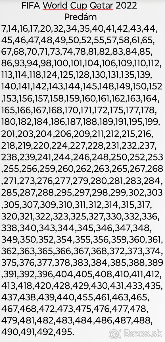 FIFA World Cup Quatar 2022 kartičky - 2