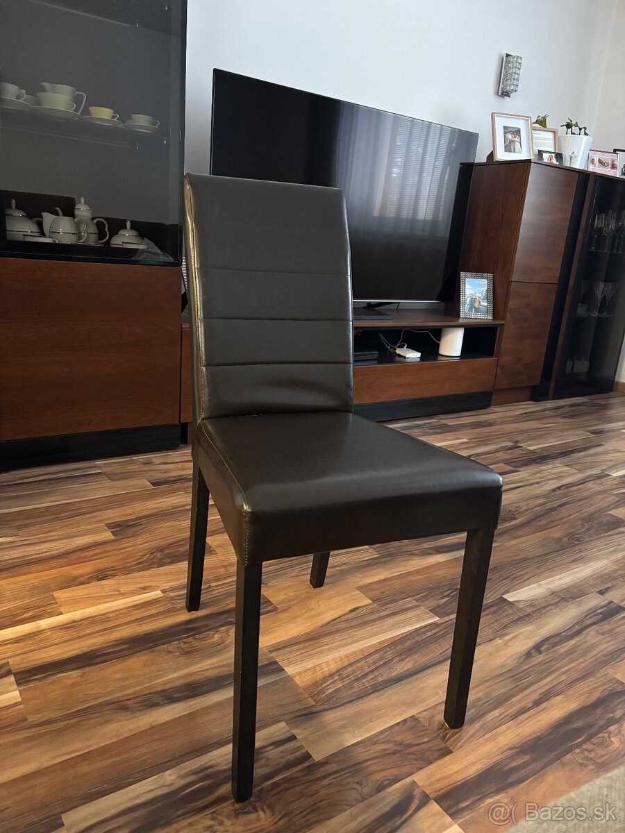 Jedálenske stoličky čierne - 2