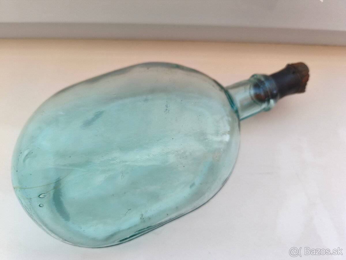 Sklenená čutora RKKA - 2