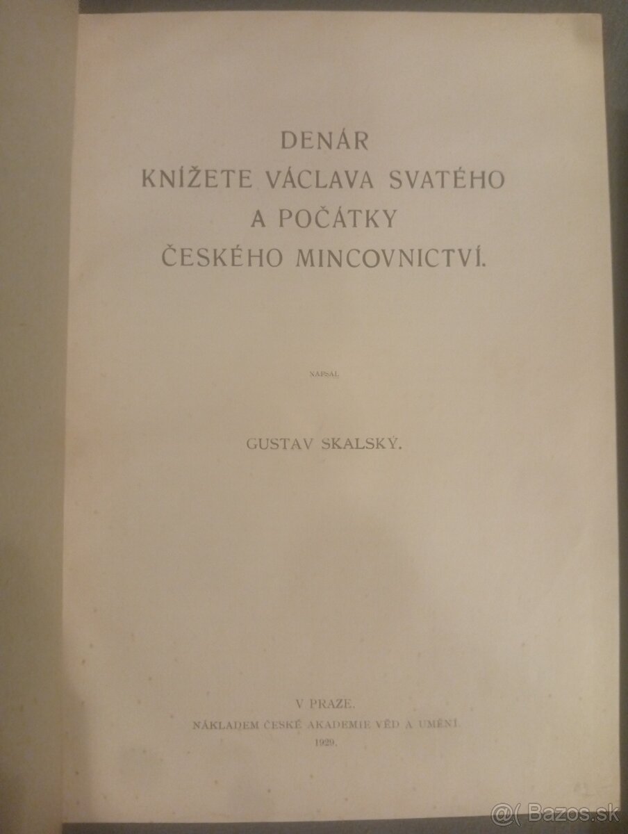 Dve knihy z numizmatiky - 2