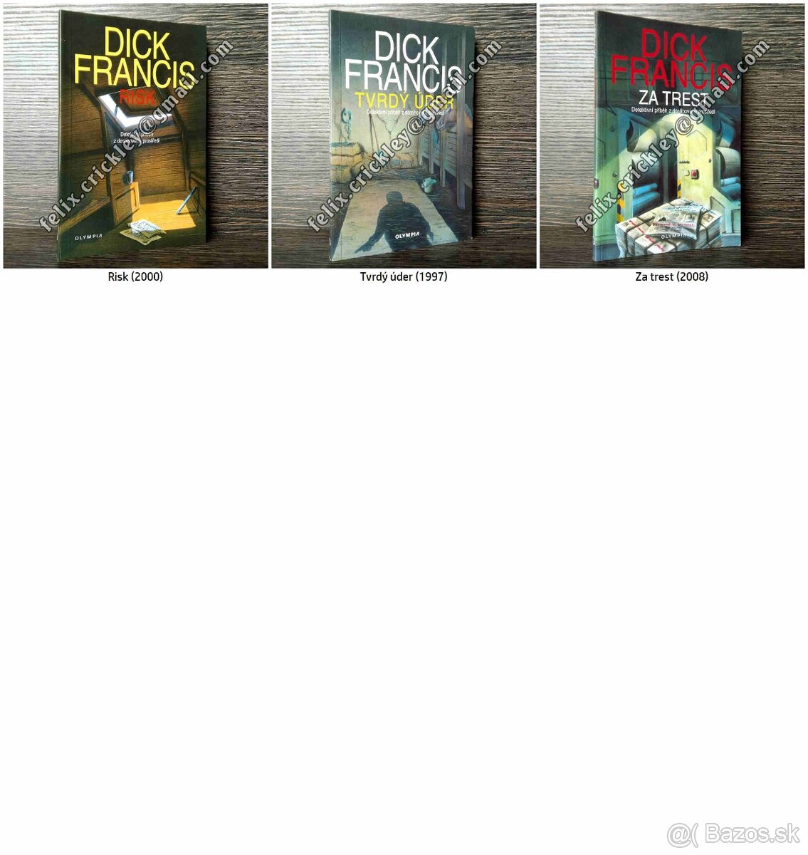 dick francis z mojej knižnice - 2