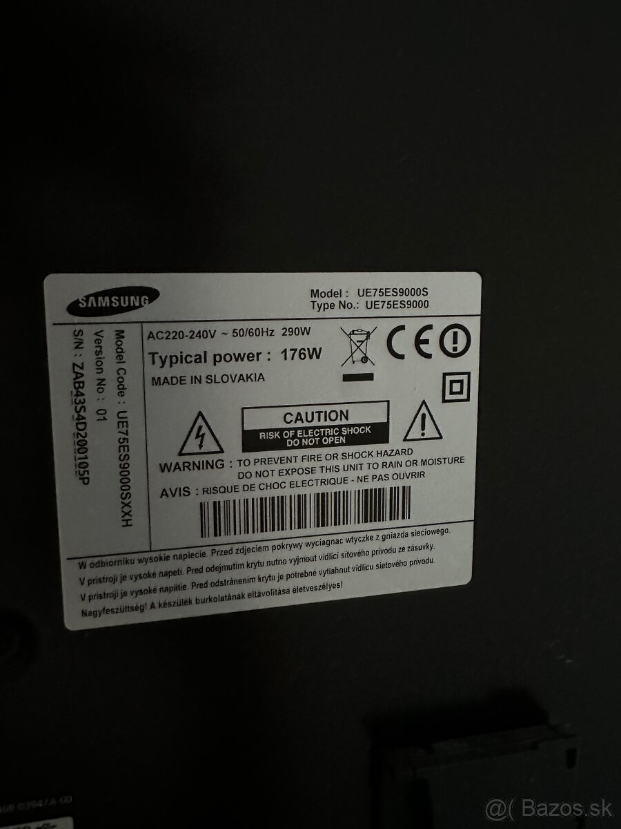 Samsung 75” UE75ES9000 - 2