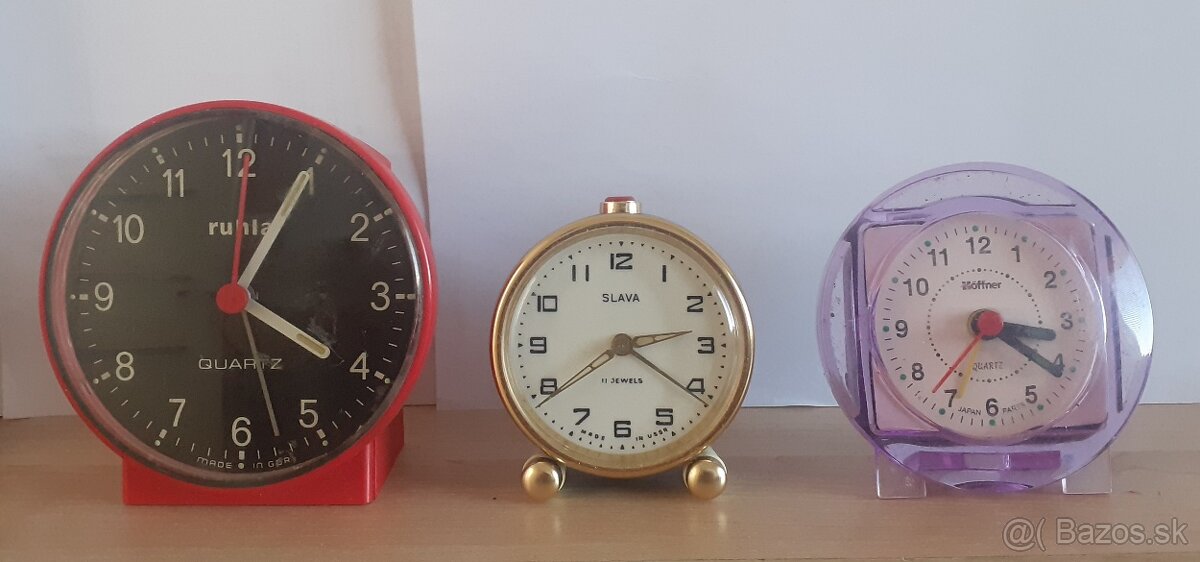 Predám staré baterky a budíky - 2