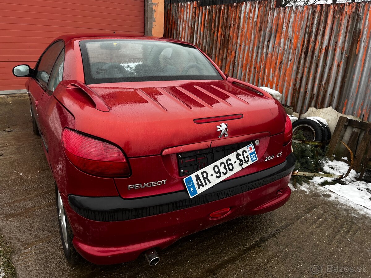 Peugeot 206 CC 1.6 80kw - 2