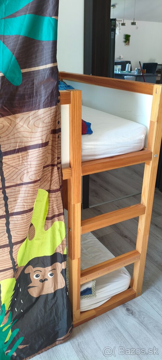 obojstranná posteľ KURA, Ikea - 2