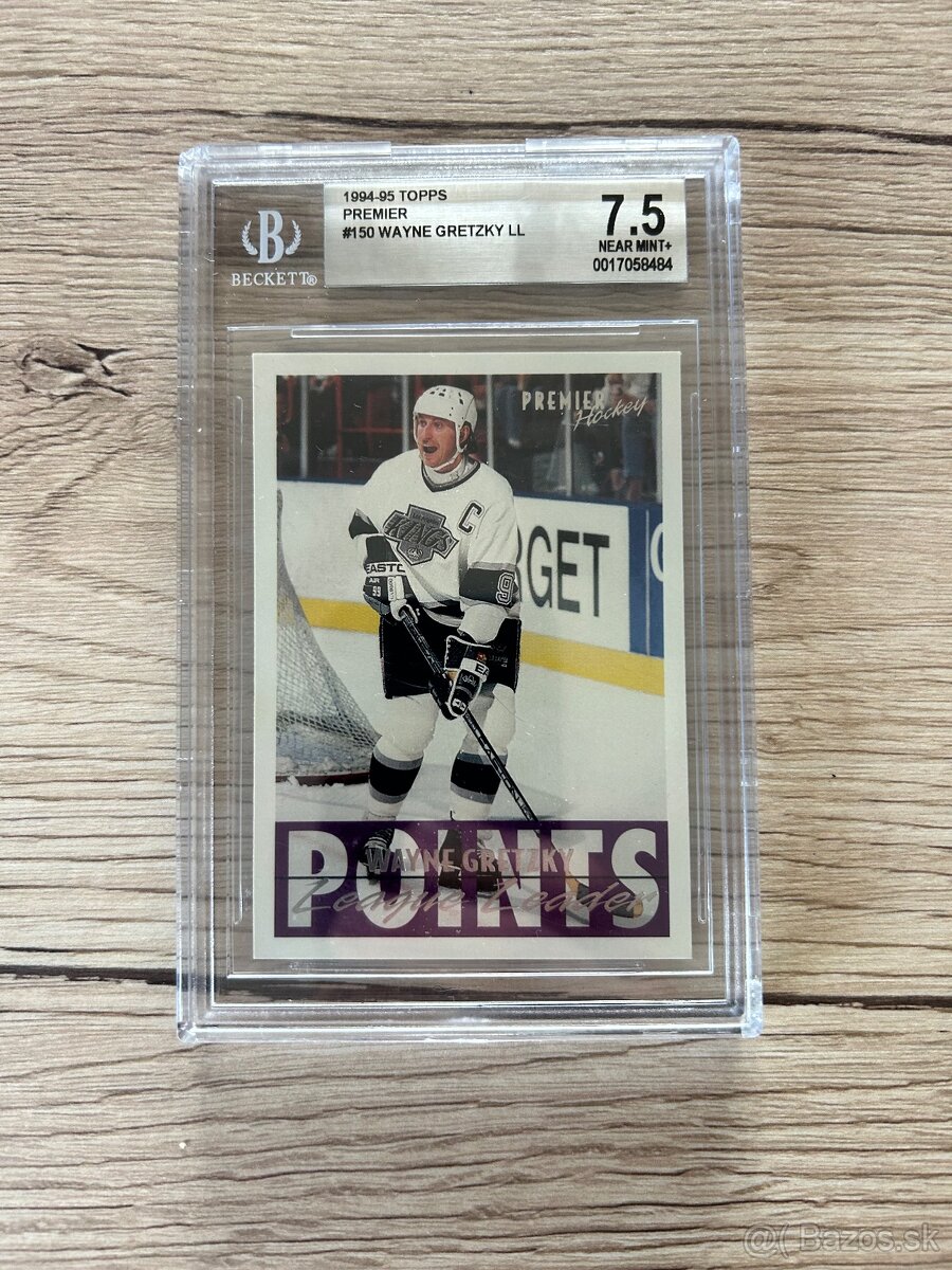 Hokejove kartičky Wayne Gretzky gradovane - 2