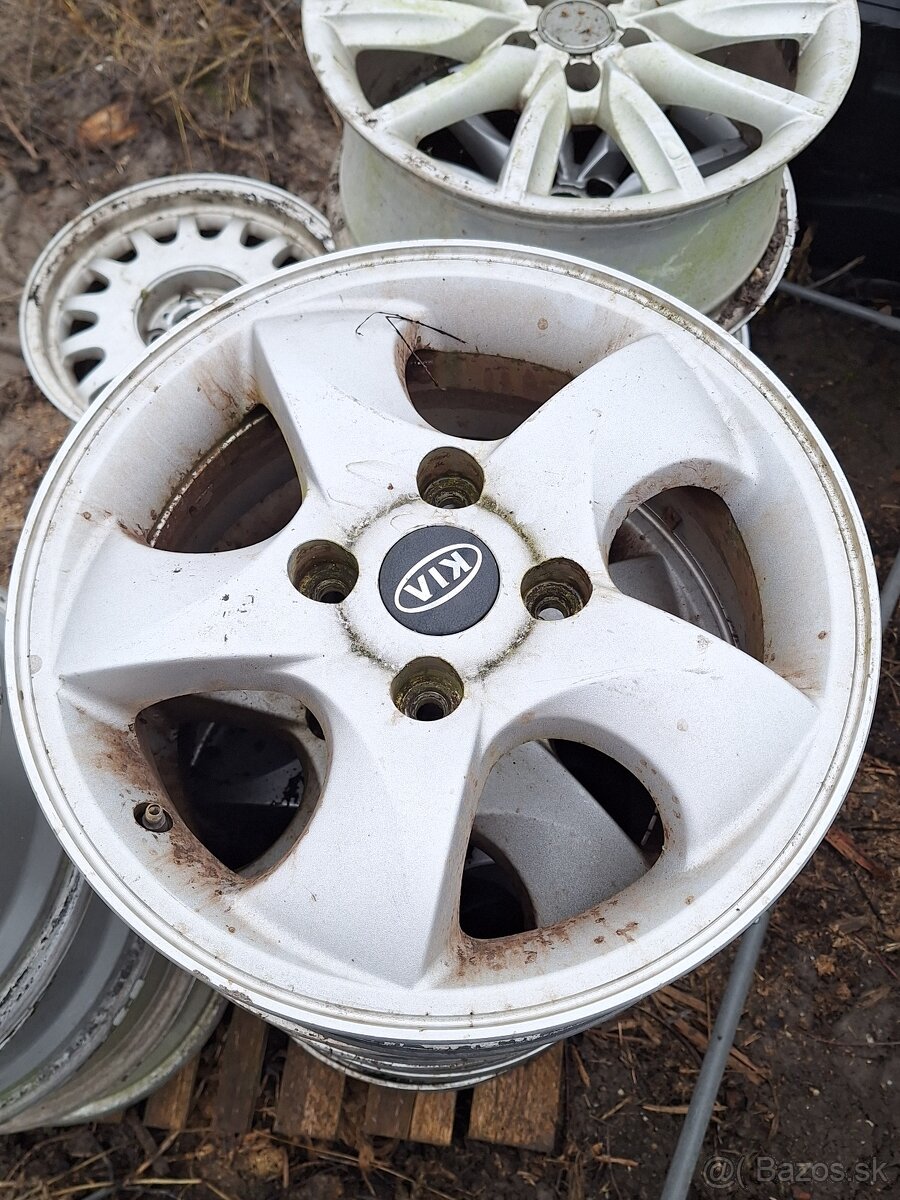 Hliníkové disky KIA R15 - 2