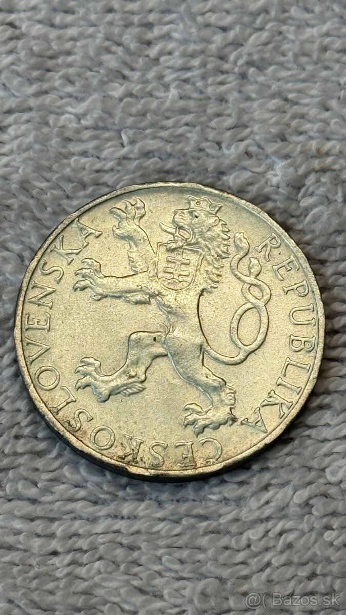 Stříbrná mince 50 Kčs 1948 Pražské povstání (Ag 500/1000, 10 - 2