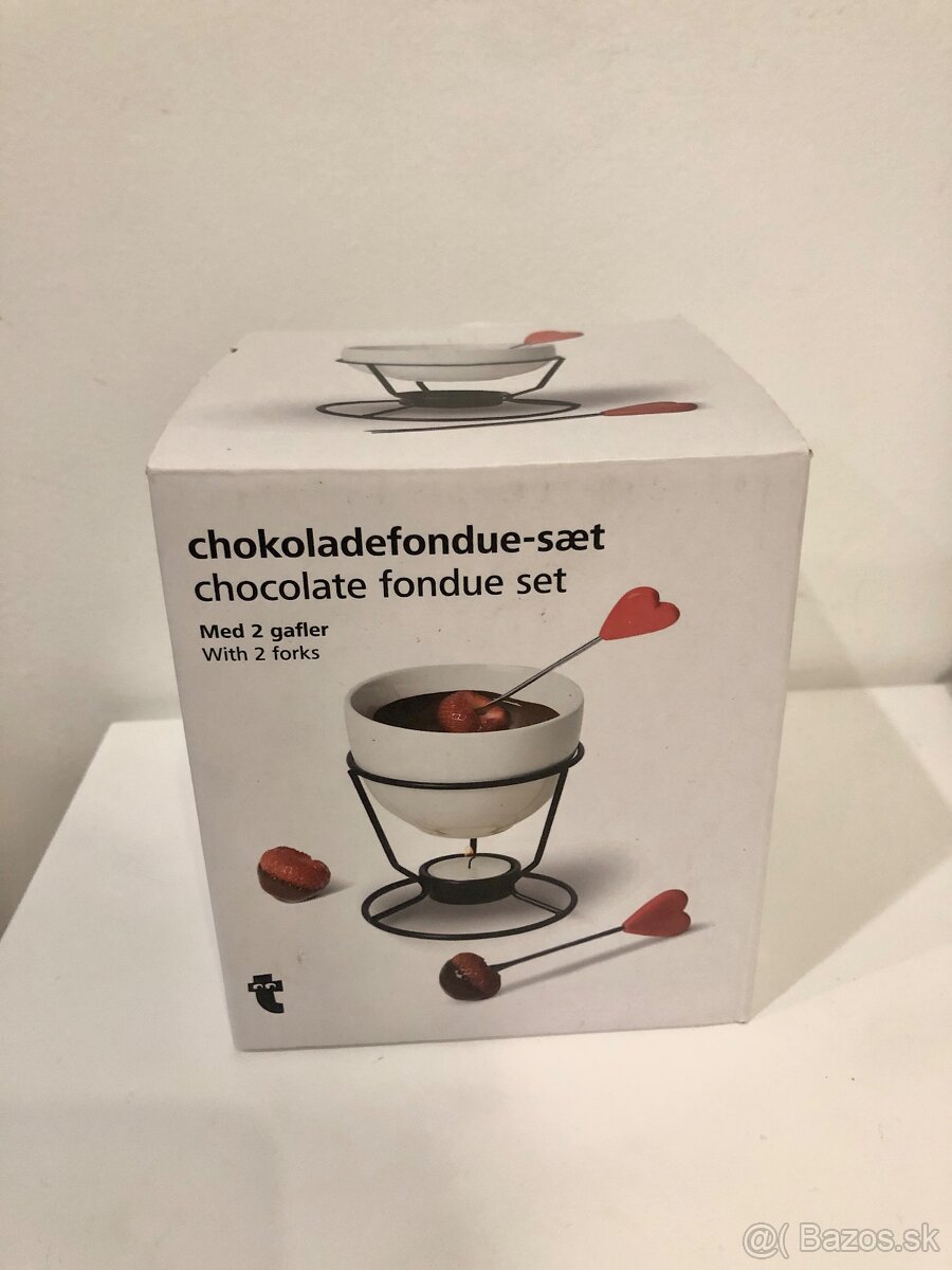 Valentinska miska na fondue, nad sviecku (novy) - 2