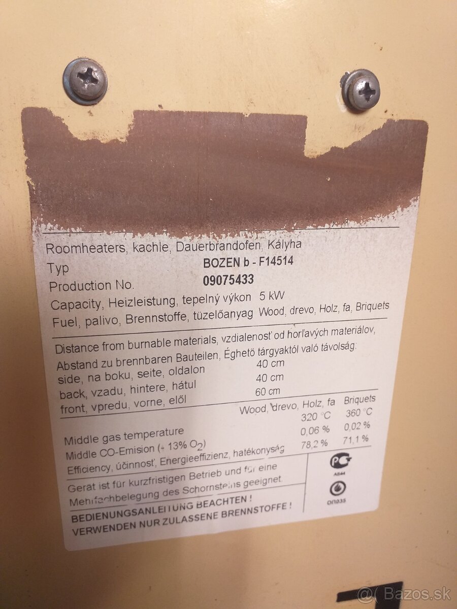 Kachle na drevo - 2