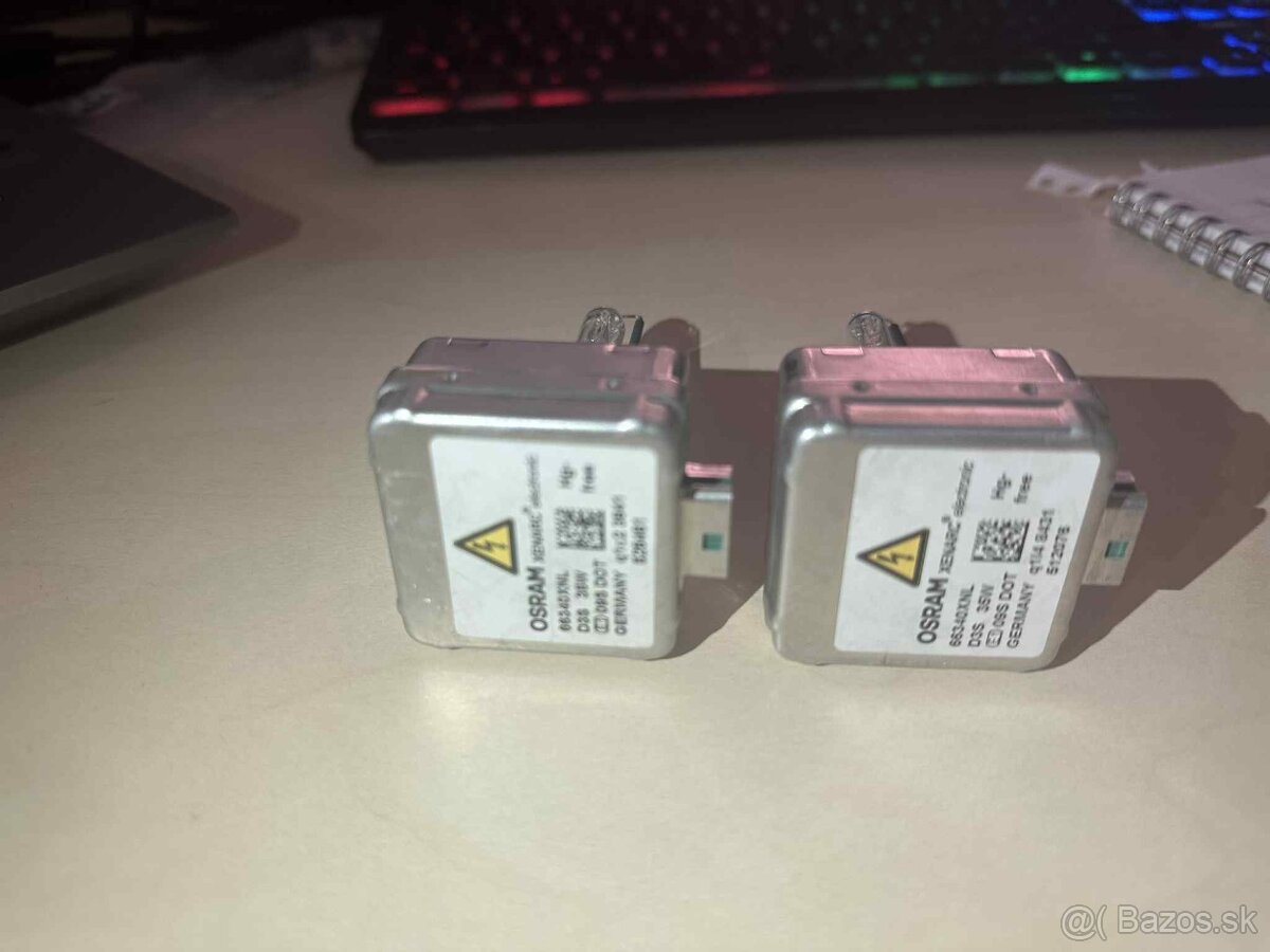 Výbojky D3S - osram night beaker nove - 2