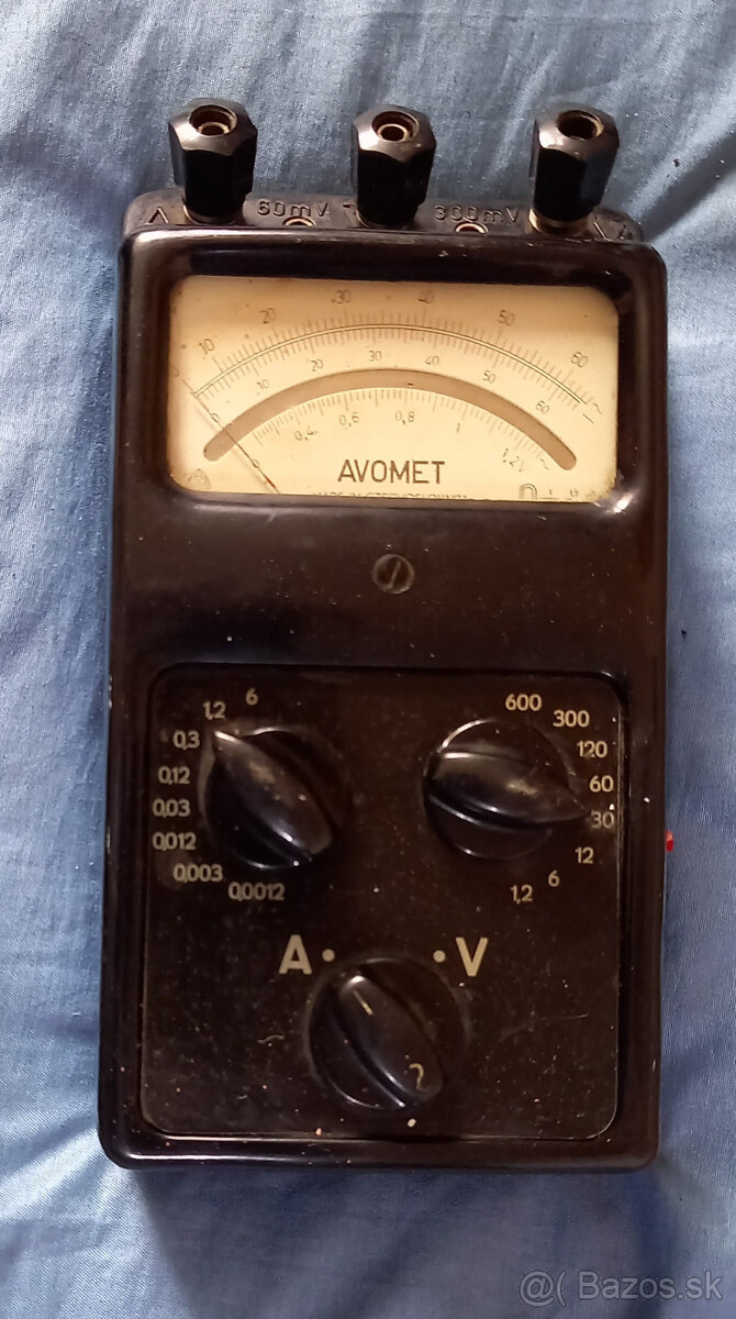 Predám AVOMET a zadarmo Mx 10 - 2