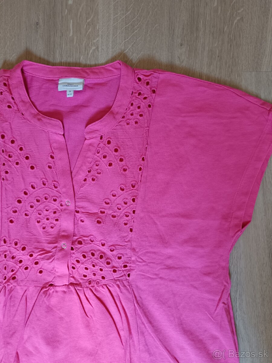 Ružové letné šaty - 2