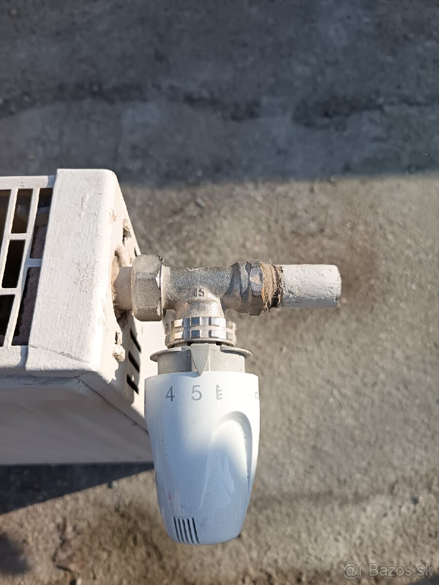 Plechový úzky radiátor 180 cm x 12cm - 2