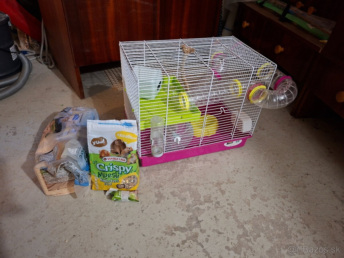 Klietka pre škrečka s výbavou - 2