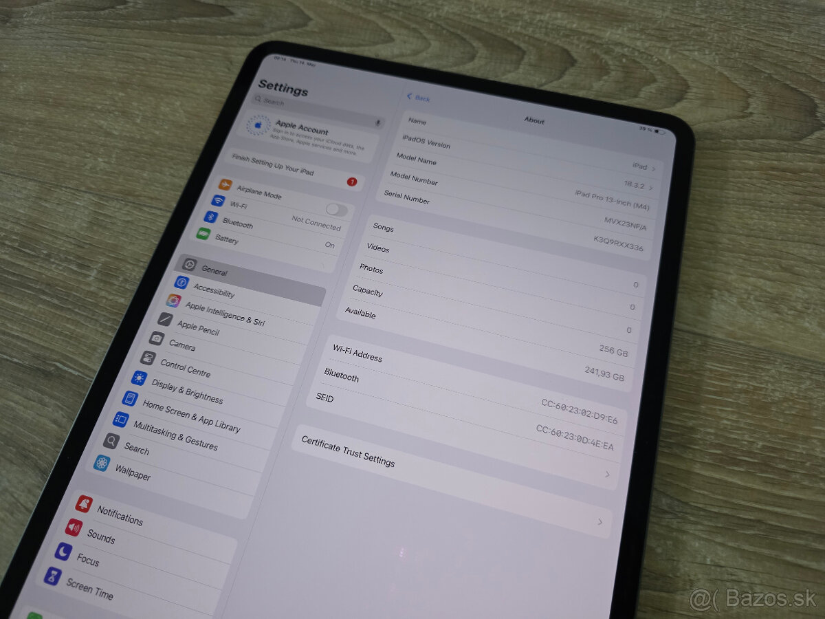 Apple iPad pro 13 M4 256gb - 2
